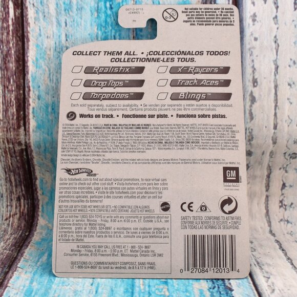 2005 Hot Wheels #054 First Edition '69 CHEVELLE X-Raycers 4/10 G6713 NEW - Picture 6 of 6